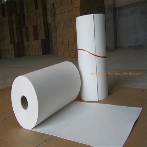 05 6mm Thickness 1260 C Refractory Heat Thermal Insulation Fireproof