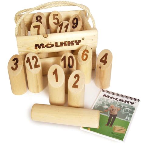 the pin throwing game molkky was created by the finnish in 1996 and has since become a popular