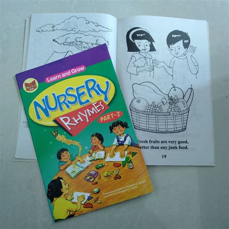 1 Pc English Tagalog Booklets Stories Nursery Rhymes Fables