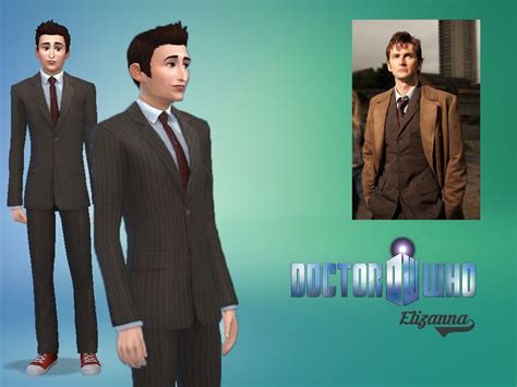 Sims 4 Clothing Sets Doctor Who Tv 10th Doctor Sims 4 Clothing