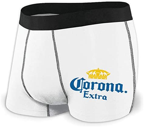 Mens Corona Beer Boxer Briefs Underwear Black Clothing