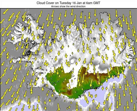 Iceland Cloud Forecast