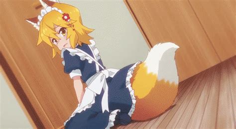 Fox Girl Maids Making Sewayaki Kitsune No Senko San Cuter Still