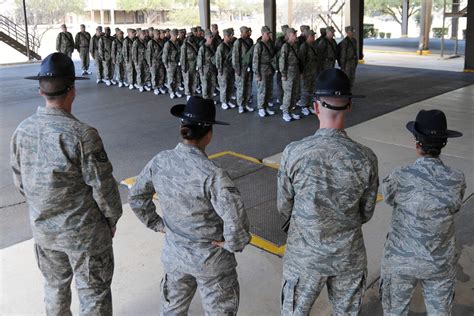 Air Force Basic Training Formation