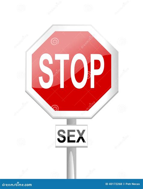 Brand Stop Sex Stock Illustration Image 40172268