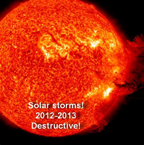 2012 Hronicul semnelor ...: Soarele va ataca! Este suparat ...