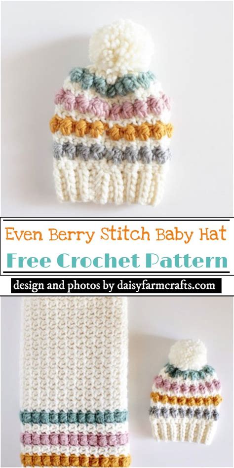 Free Crochet Baby Hat Patterns And Designs