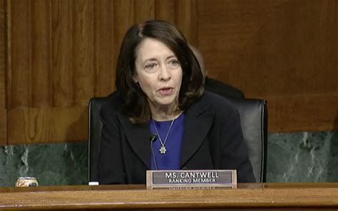 Washington Sen Maria Cantwell First Woman To Lead Senate Commerce Science And Transportation
