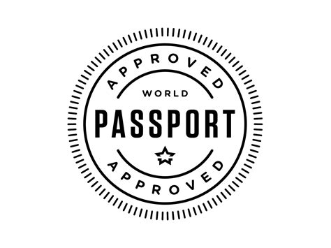 Approved World Passport Passport Stamps Pinterest Passport Stamps And Logos