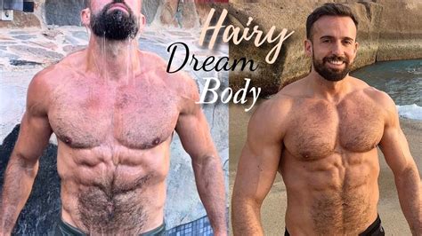 Hairy Dream Body Handsome Ripped Bodybuilder Youtube