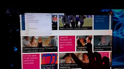 Windows 8 On Pc With Touch Screen Monitor Youtube