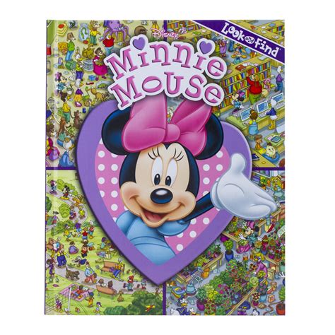 Disney Minnie Mouse Look And Find Activity Book Pi Kids
