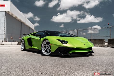 Lamborghini Aventador Sv Roadster On Anrky An22 Gallery Wheels Boutique