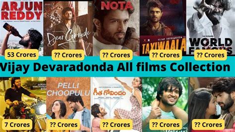 Vijay Devarakonda All Films Boxoffice Collection And Verdict