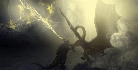 Artstation Godzilla Vs King Ghidorah Godzilla King Of The Monsters