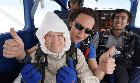 Meet The 102 Year Old Woman Who Just Became The Oldest Skydiver In The