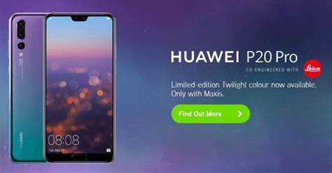 El lanzamiento en méxico del p20 pro twilight sucede después de que una submarca de huawei, honor llegara al país. Huawei P20 Pro Twilight Now Available from Maxis | Lowyat.NET