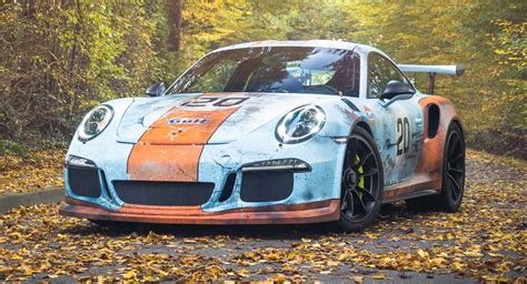 Rusty Gulf Style Porsche 911 Gt3 Rs By Neidfaktor Inmods For Car