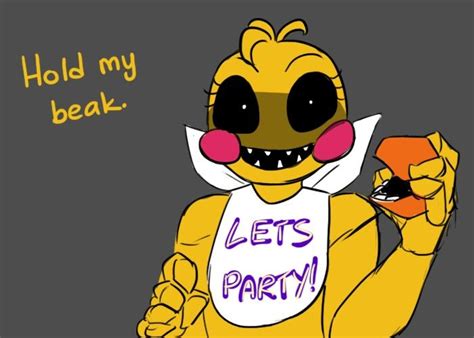 Toy Chica Is Going To Take Off Her Beak Part 3 Фан арт Мемы Ночь