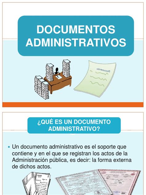 Documentos Administrativos Administración Pública Institución
