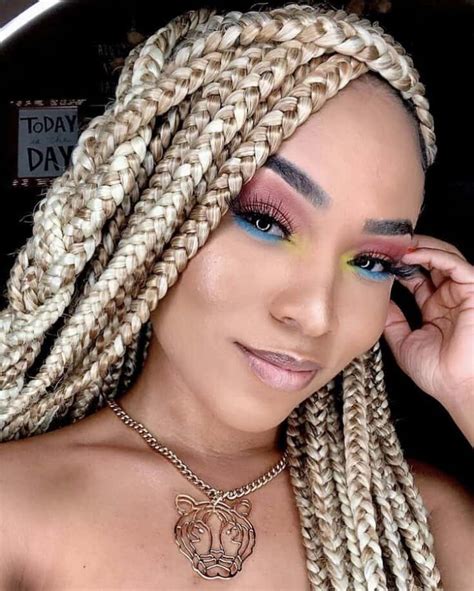 60 Box Braids Hairstyles For Black Women To Try In 2023