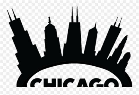 Chicago Skyline Clipart Famous Chicago Landmarks Clip Art Vector