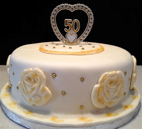 Marymel Cakes 50th Wedding Anniversary