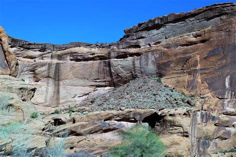 Rock Formation Stock Image Image Of National Crossbedded 94398489