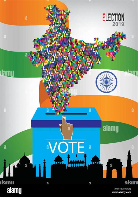 India General Election 2019 Stock Vector Image And Art Alamy