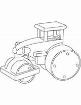 Roller Bulldozer Steamroller Getdrawings Getdrawingscom Mewarnai Excavator Compacter sketch template