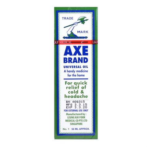 Buy axe oil and get the best deals at the lowest prices on ebay! Axe Brand Universal Oil - 56ml