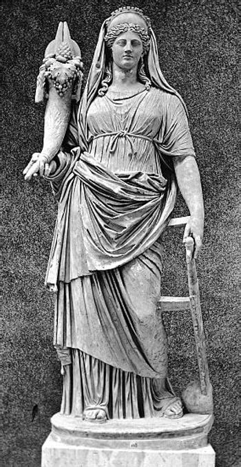 The Goddess Tyche As Lady Luck Ancient Origins