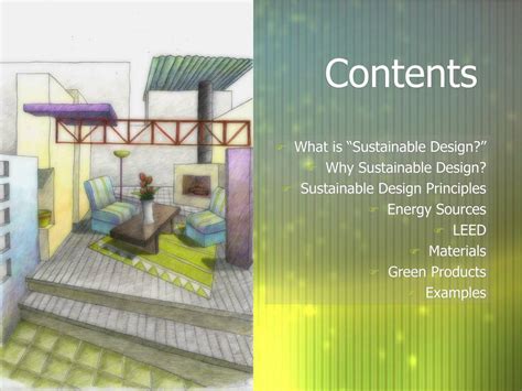 Ppt Sustainable Interior Design Powerpoint Presentation Free