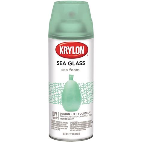 Seafoam Green In A Coastal Style Living Room Spray Painting Glass