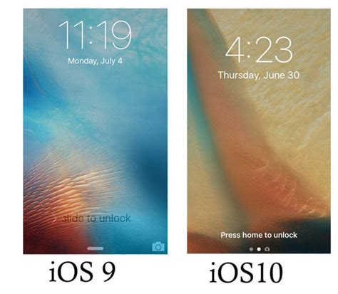 Apple Ios 9 Vs Ios 10 The Big Difference