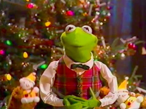Christmas Kermit The Frog Blank Template Imgflip