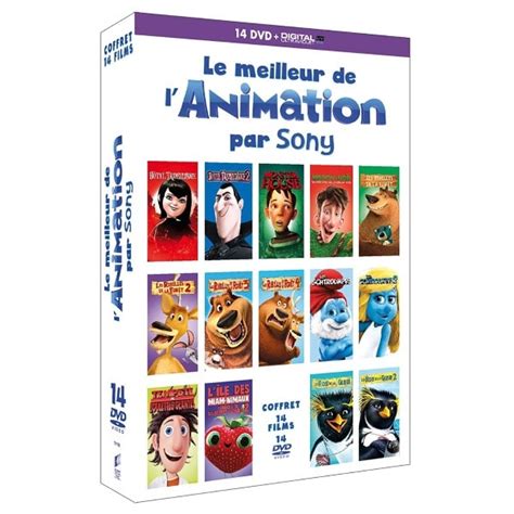 Amazon Coffret 14 Dvd Le Meilleur De Lanimation Par Sony à 899