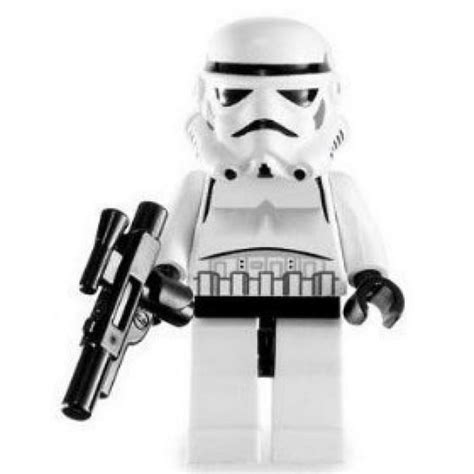 Lego Star Wars Minifigure Stormtrooper With Blaster Gun Classic