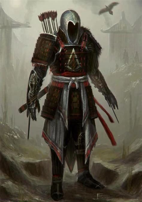 Assassin S Creed Samurai Fan Art Assassins Creed Artwork Assassins