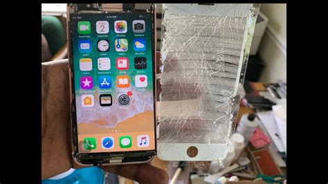 Apple Iphone 7 Front Glass Broken Screen Repairreplacement Teardown