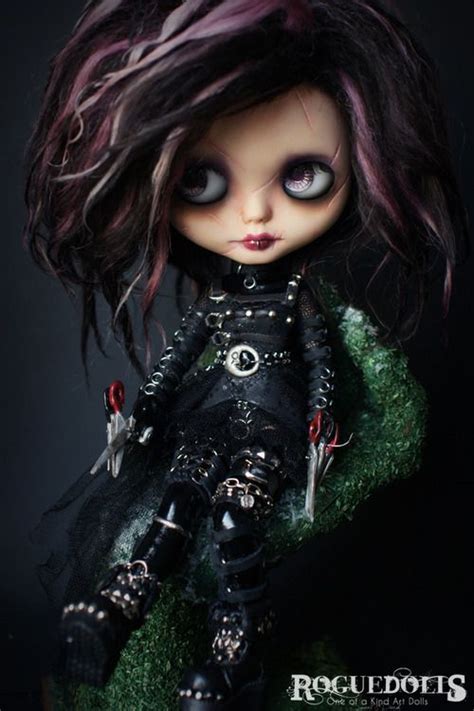 Edward Sissorhands Rogue Dolls Blythe Doll Tumblr Pretty Dolls