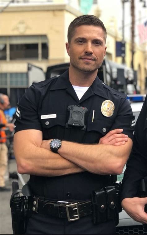 Theres Something About A Man In Uniform The Rookies Eric Winter