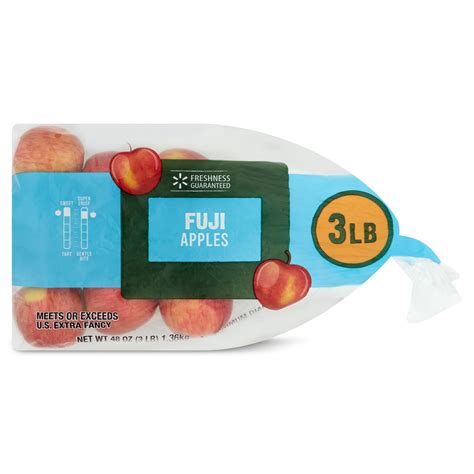 Freshness Guaranteed Fuji Apples 3 Lb Bag Home And Garden