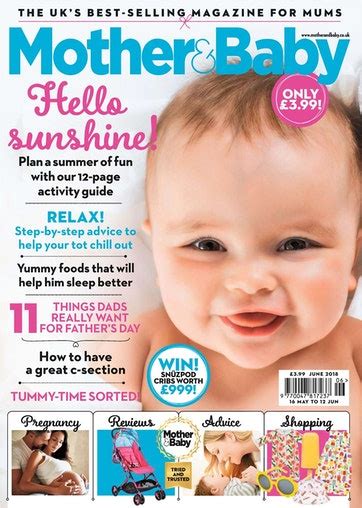 Mother And Baby Magazine June 2018 Back Issue