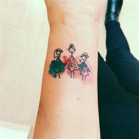 60 Tatuajes De Hijos Para Mamas Que Muestran Su Amor Tatuajes De