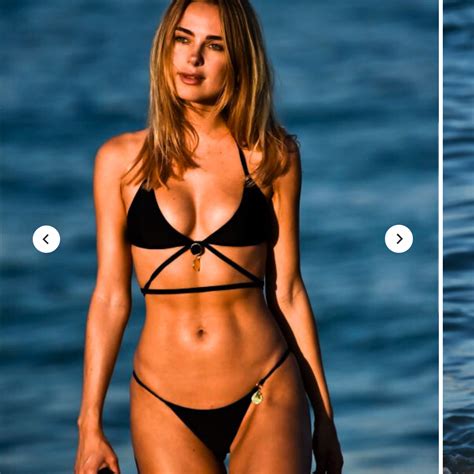 Kimberley Garner Puts On A Very Busty Display As She Flaunts Her Sensational Figure In A Black