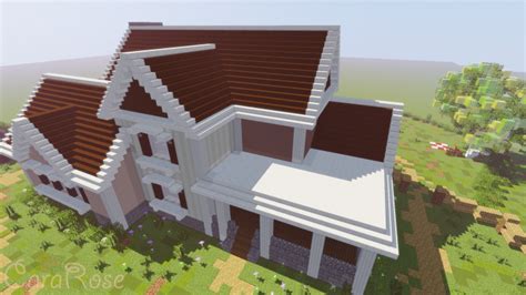 Here is lots of tricks, tips, ideas and inspiration for your minecraft projects, worlds and houses! Suburban House Exterior | For Cozy Interior Contest ...