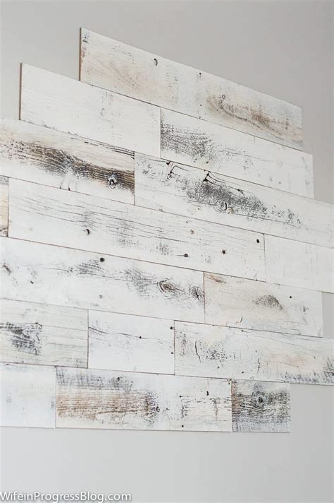 Adding A Reclaimed Wood Accent Wall To A Room Is An Easy Way To Add