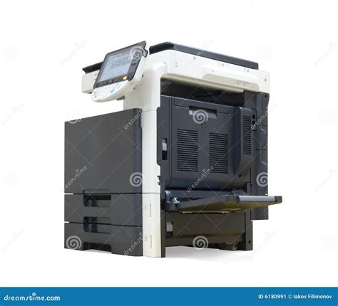 Office Printer Stock Image Image Of Technology Gray 6180991