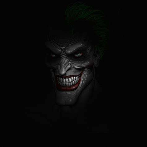 Joker Iphone Dark Creepy Face